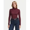 Guess Golf W4BP14 KCGM2 Bordo rdeča Slim Fit