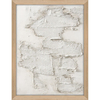 Ročno naslikana slika 32,5x42,5 cm White rock – Malerifabrikken