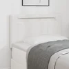 vidaXL vidaXL Naslon za glavo Preprost dizajn Čista bela 90 cm Umetna usnja, (22008446)