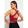 Trendyol Magenta Support/Shaping Back Detail Square Neck Knitted Sports Bra