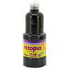 Tempera 500ml crna octopus unl-1125