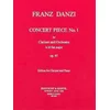 DANZI:CONCERT PIECE NO.1 OP.45 CLARINET AND PIANO
