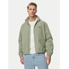 Tommy Jeans Prehodna jakna Zip-thru pastelno zelena