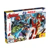 Slagalica Marvel Avengers 2 u 1 sa bojankom, 35 x 25 cm