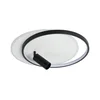 Brilagi - LED prigušiva stropno svetlo UNITY LED/48W/230V + 1xGU10/3W belo/crno + daljinski upravljač