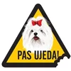 Oznaka na tabli Opasan pas Maltezer