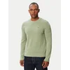 Tommy Jeans Pulover Essential DM0DM22853 Zelena Slim Fit