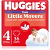 HUGGIES Little Movers Pelene za bebe, Gaćice, 9 - 14 kg, 36 kom
