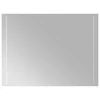 Vidaxl LED kopalniško ogledalo 80x60 cm