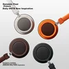 Manbuzhehuazai Bluetooth slušalice Doo Ace, Braon