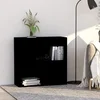Ormarić za knjige s 2 razine 80x30x76,5cm od konstruiranog drva
