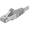 Premiumcord Povezovalni kabel FTP, CAT6, AWG26, 7 m, siv