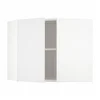 METOD Ugaoni zidni element s policama, bela/Stensund bela, 68x60 cm