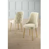 HANAH HOME Set 4 stolice Newa Cream Gold