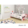 Deciji krevet ACMA VII ANIMALS 180x80 dusek 7 cm3