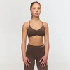 GymBeam Fierce Sports Bra Cappuccino
