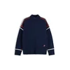 TOMMY HILFIGER Pulover mornarska/rubin rdeča/bela