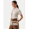 MICHAEL Michael Kors Ročna torbica kremna / temno bež / karamel