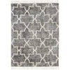 Chemex Preproga Versay Fringes Z Resicami Boho Shaggy Moderna Moda Q265A Ejf Kremna Siva
