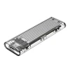 Orico Ohišje za disk TCM2-C3 M.2 NVME na USB-C 10 Gb/s – sivo-prozorno