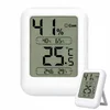 Digitalni osvetljen LCD termometer higrometer 8cm bel
