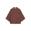 Pull&Bear Bluza PACIFIC rjava