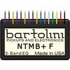 Bartolini NTMB+F 3-Band EQ Preamp Module Bas kitarski predojačevalec