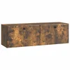 TV ormar za zid 98 x 31 x 30 cm Dimljeni hrast