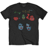 The Cure Unisex majica In Between Days (Back Print) XXL
