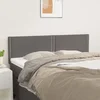 Uzglavlja siva 144x5x78/88 cm od umjetne kože