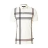 Barbour Majica Blaine temno rjava/črna/bela