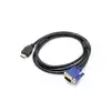 E-GREEN Kabl - Konvertor HDMI (M) - VGA D-sub M/M 1.8m crni