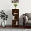 Komoda boja dimljenog hrasta 34,5x32,5x90 cm konstruirano drvo