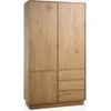 Ormar 120x214 3 vrata 3 fioke topao hrast boja
