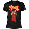 Ghost Majica Greetings From Papa Noel Unisex Black XL