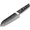 Damasku kuhinjski nož TA-37577 - Santoku / Crna / Siva KP37577