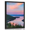 Plakat jezero ob sončnem zahodu - 40x60 no frame