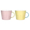 Tognana Set šolja Pink-Yellow Colorblock, 2 komada