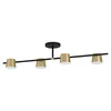 Eglo 39984 - LED plafonski luster ALTAMIRA 4xGU10/4,6W/230V 3000K zlatna