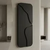 Aterna Black - 24 x 68 Black Decorative Framed MDF Painting