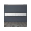 HANAH HOME Zidni ormar orah bela boja BA132 3906