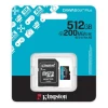 KINGSTON Memorijska kartica U3 V30 microSDXC 512GB Canvas Go Plus 200MBs A2 + adapter SDCG4/512GB