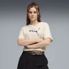 Puma ESS GRAPHIC ANIMAL RELAXED TEE, ženska majica, bež 691821