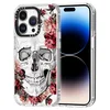 Infostyle MOSNOVO ovitek za iPhone 14 Pro – Skull with Red Flower