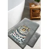 Lessentiel Maison Set prostirki za kupatilo Logwe, Sivi