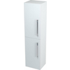 Omarica, 35 x 140 x 30 cm, 2 vrata, leva/desna/bela - Bela - 24 - 30.00 - MDF/laminat - Obešen na steno - Upočasnjevalni tečaji - Sapho - THEIA - 35.00 - Sodoben kvadraten - 35x140x30 cm - 140.00
