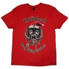 Motörhead Christmas 2017 (Back Print) Majica s kratkimi rokavi Red XL
