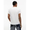 Tommy Jeans Majica DM0DM22538 Bela Slim Fit