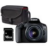 Canon EOS 2000D+ 18-55 III Value Up Kit vključuje 16GB Speicherkarte in Tasche