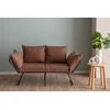 Atelier del Sofa Dvosed na razvlačenje Viper 2, Svetlobraon